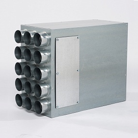 Воздухораспределительная коробка на 15 выводов VentyFlex VFL VK-15-75-200